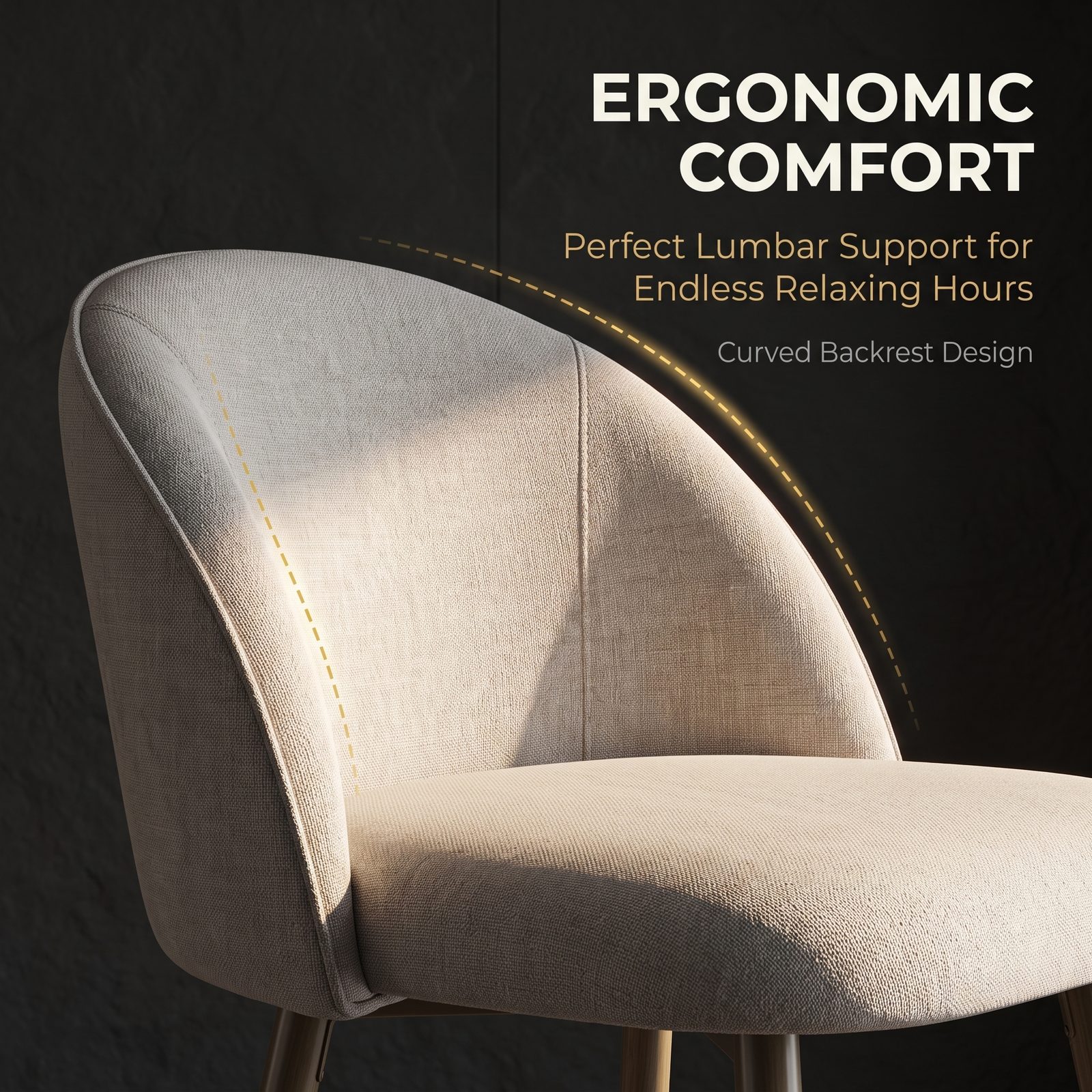 كرسي بار حديث مبطن (C-055B) - Easy Furniture