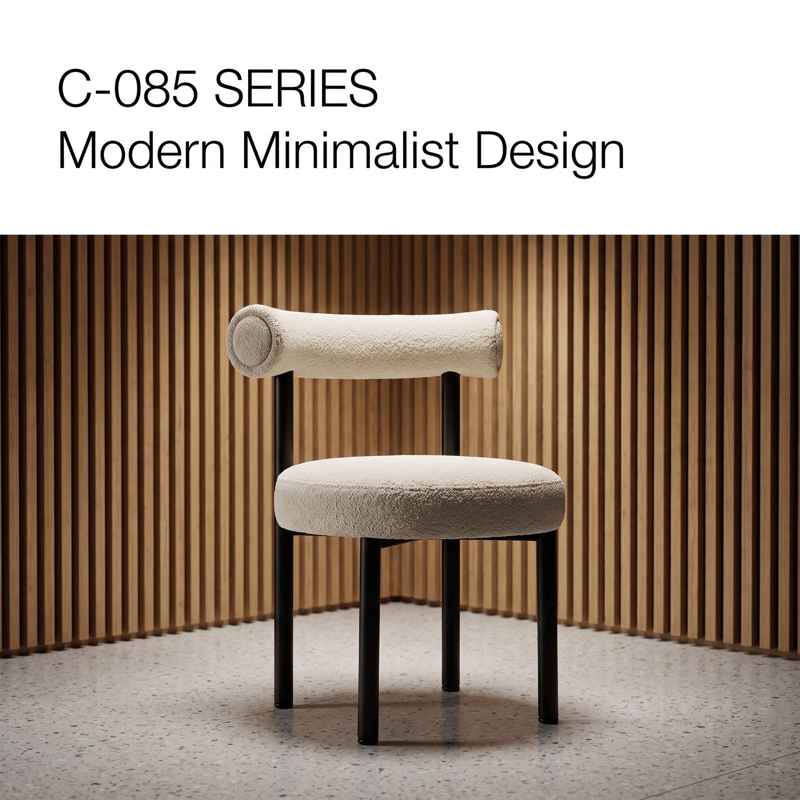 Upholstered Restaurant Side Chair (C-085) - Image 4