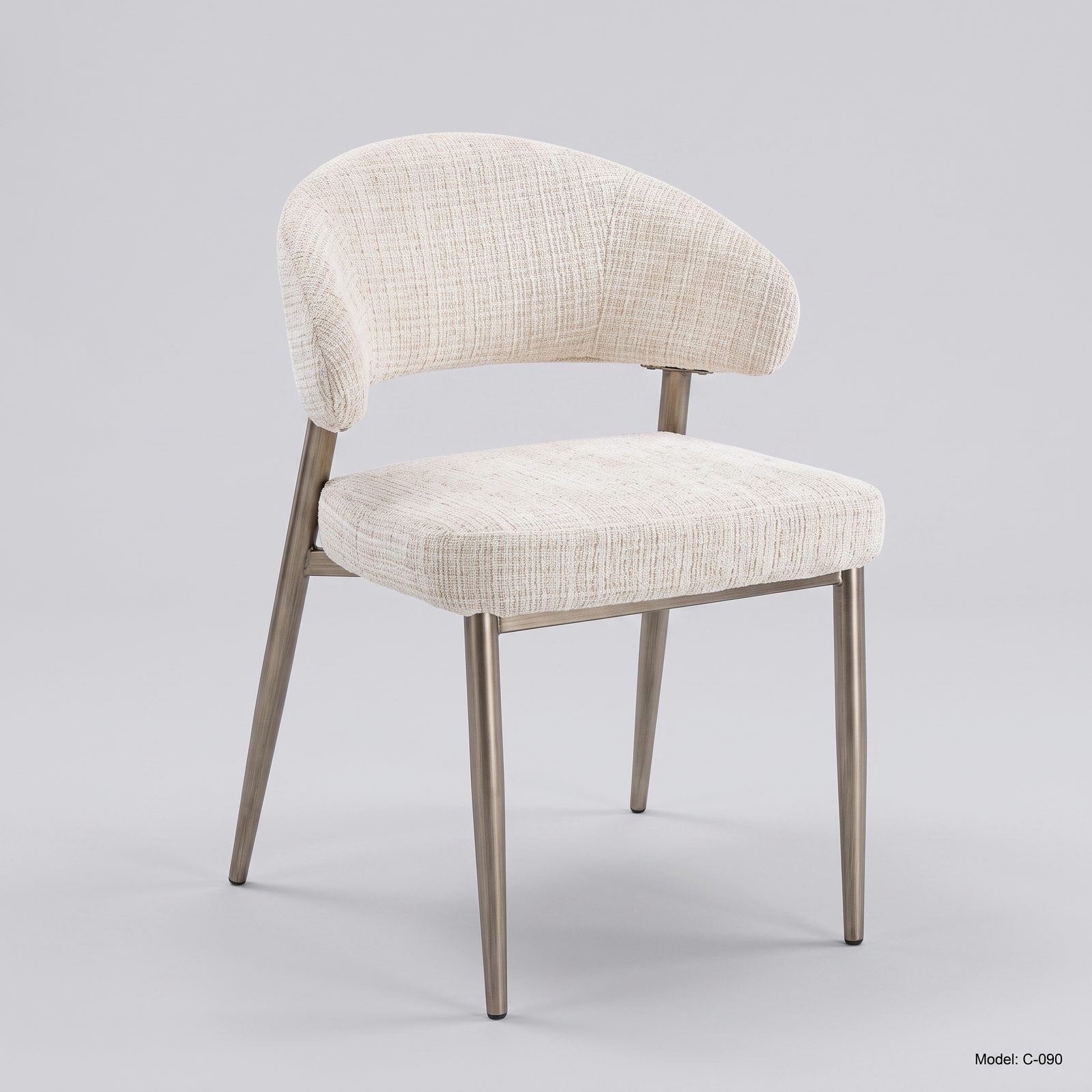 Upholstered Restaurant Side Chair (C-090)