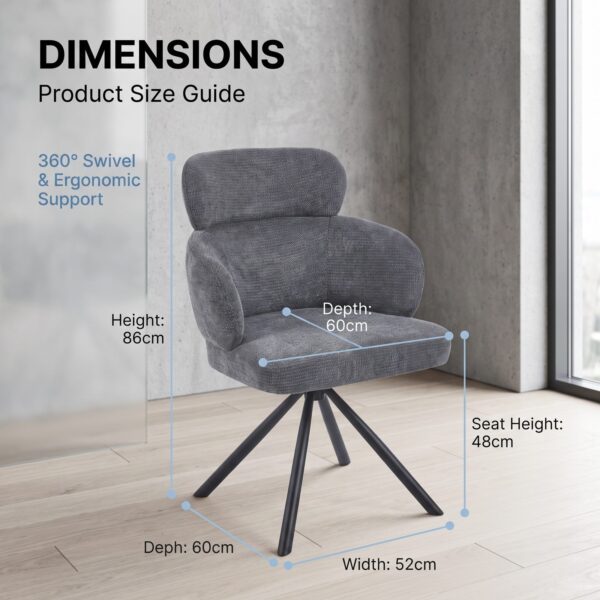 Modern Upholstered Dining Chair (C-092)
