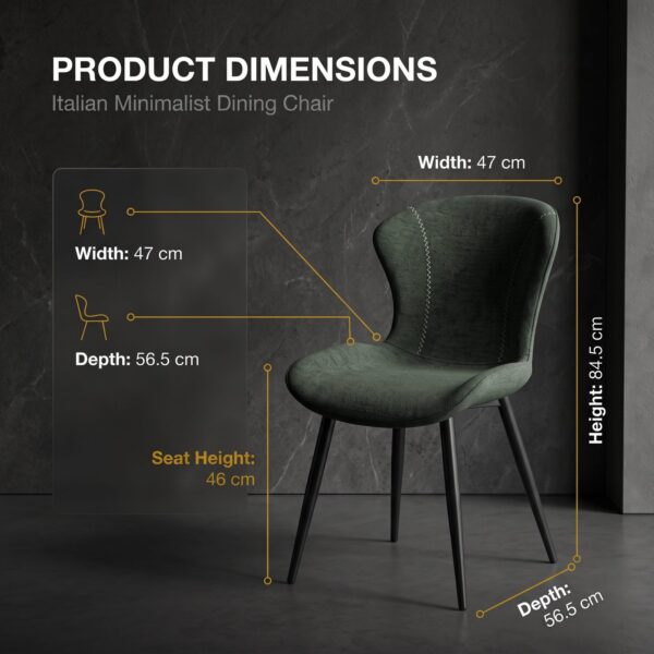 Modern Upholstered Dining Chair (C-159)
