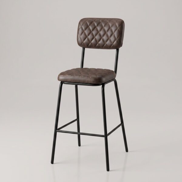 Modern Upholstered Bar Stool (C-160B)