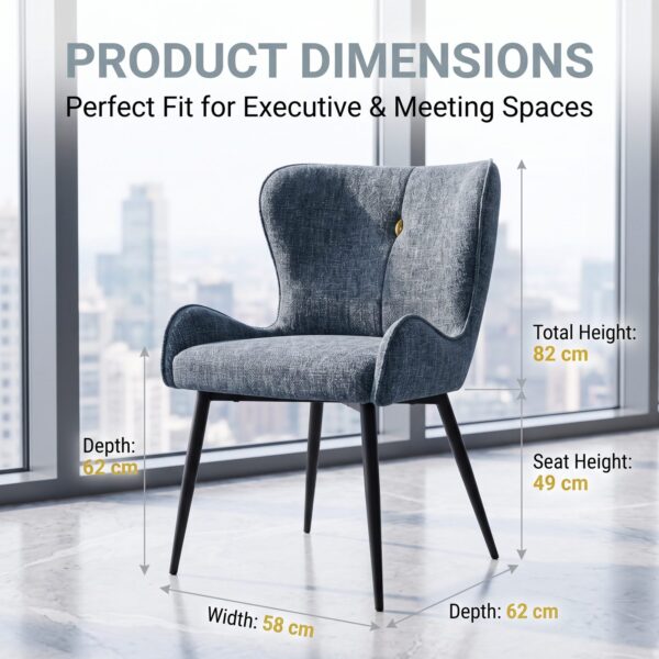 Modern Upholstered Dining Chair (C-161)