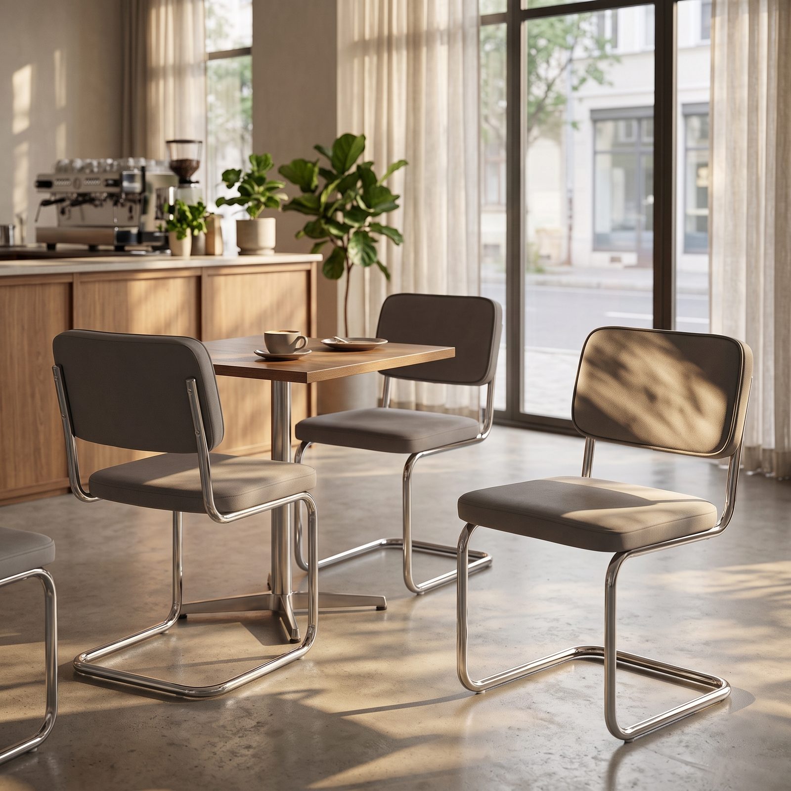 كرسي مقهى عصري (C-220) - Easy Furniture