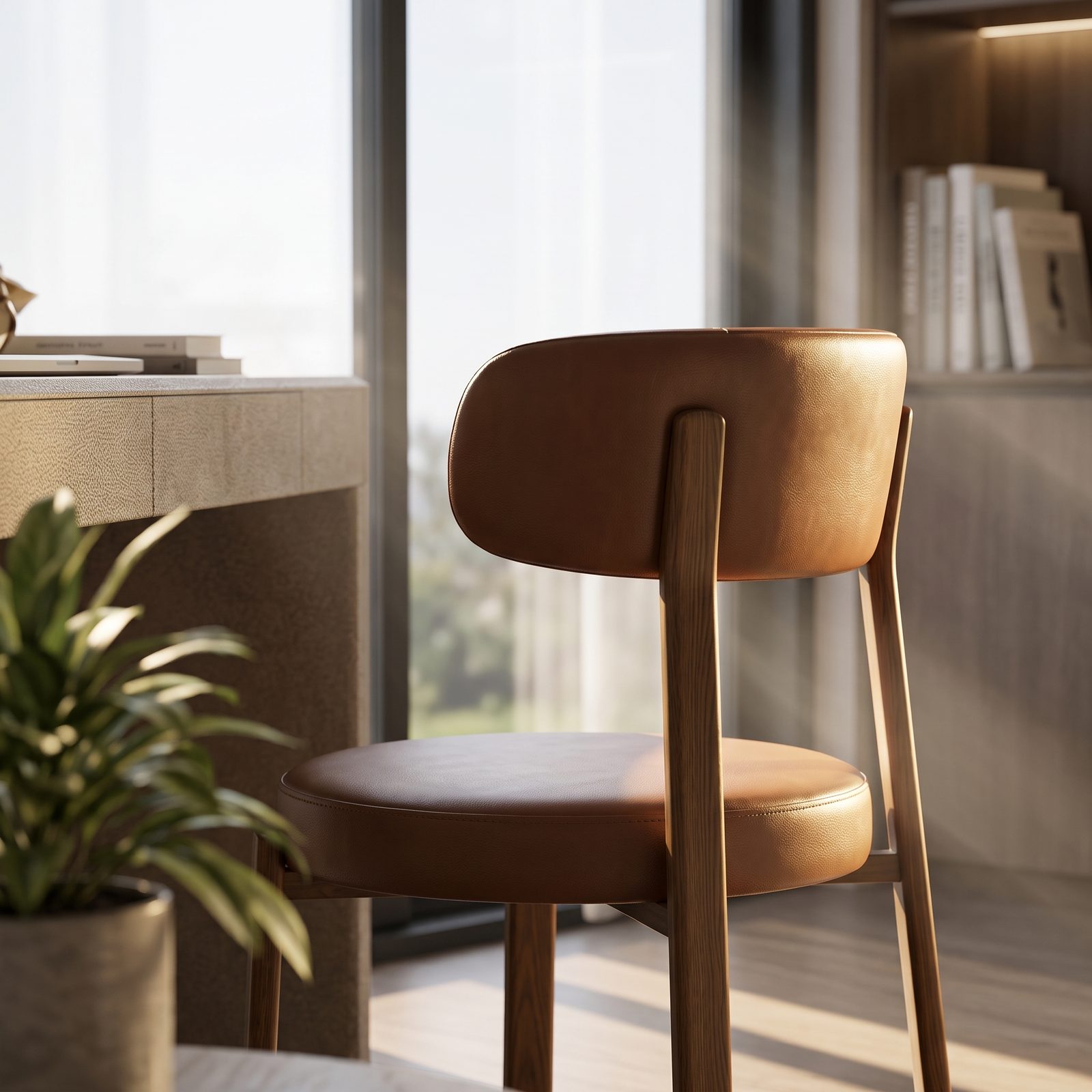 Upholstered Restaurant Side Chair (C-267) - Image 4