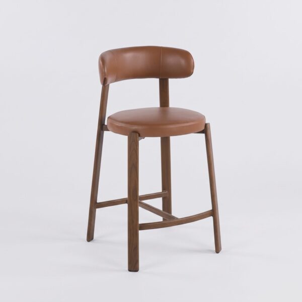 Tabouret de bar moderne rembourré (C-267B) - Easy Furniture