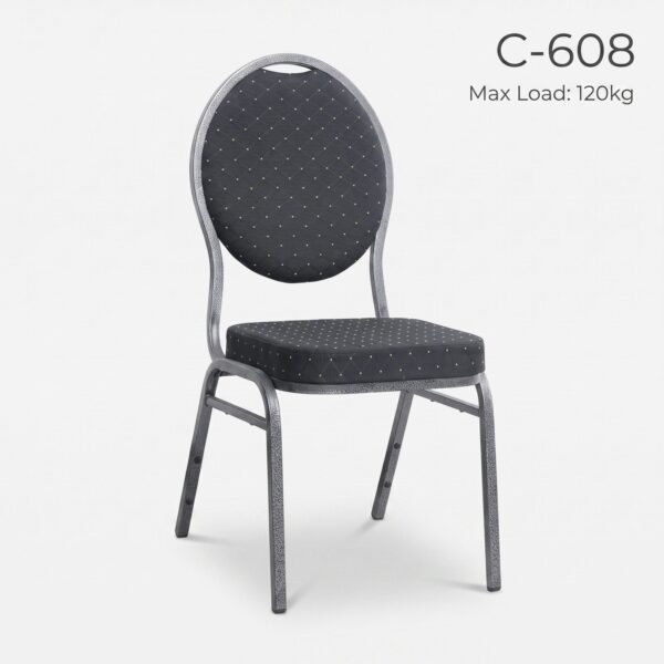 كرسي حفلات مبطن قابل للتكديس (C-608) - Easy Furniture